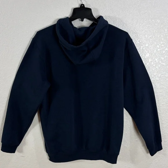 Carhartt Men's Navy Hoodie Sweater,Size M - Picture 8 of 17